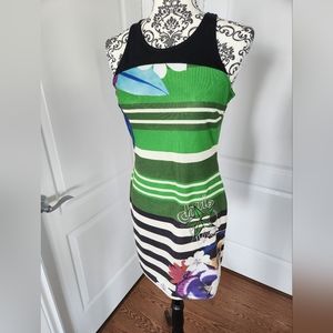 DESIGUAL Chula Life Summer Sleeveless Dress Size S